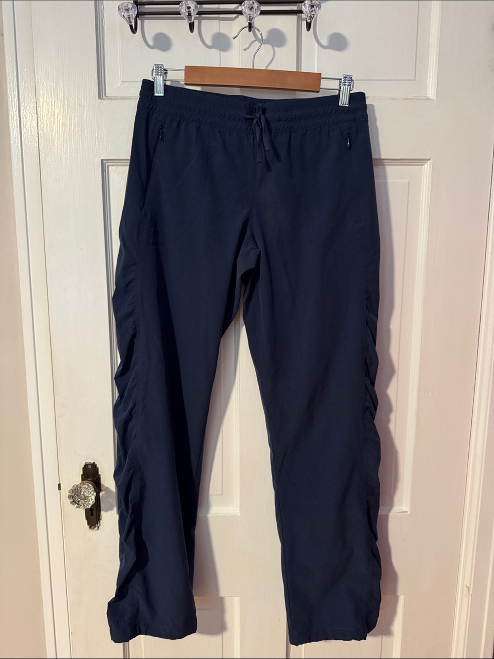 Kuhl Women's Freeflex Move Navy Blue Athletic Drawstring Hiking Pants Medium